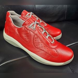PRADA AMERICAS CUP RED SZ10.5UK 11.5US